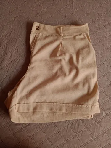 Short linho tamanho g/gg 