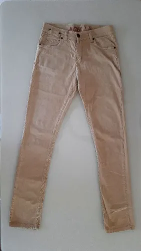 Calça de Sarja Skinny Bege Renner