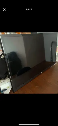 TV Samsung 32 com display com defeito