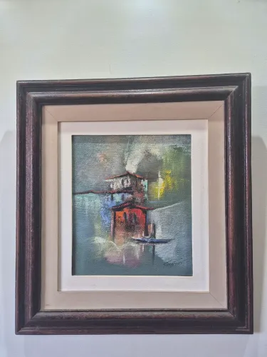 Quadro Decorativo Abstrato - Pintura Original