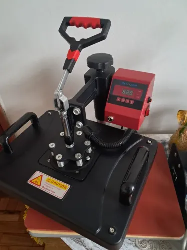 Prensa térmica, impressora e insumos para sublimação 