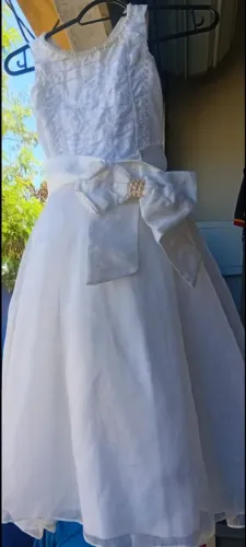 Vestido Branco Infantil