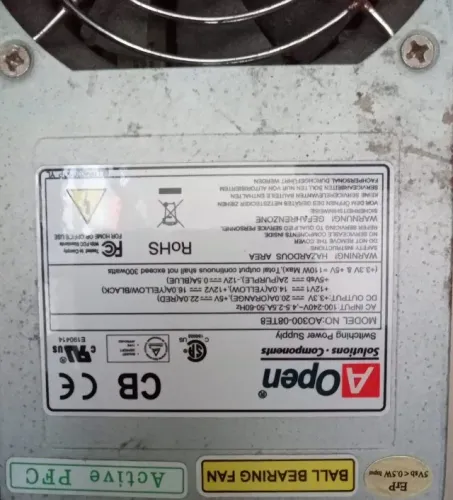 Fonte para PC Dell Open Autovolt