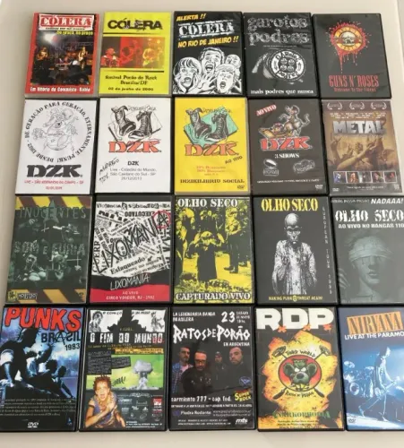 Dvds Musicais Variados - Valor Unitário