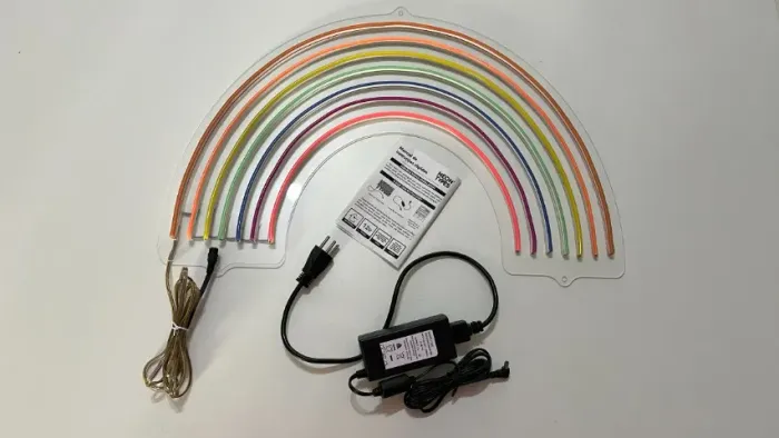 Luz Led Neon Arco-íris 