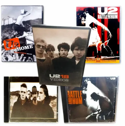 Dvds + Cds U2 - Banda pop dos anos 80