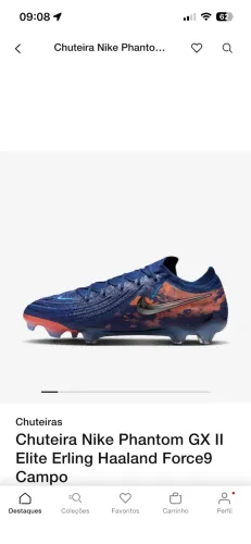 Chuteira Nike phantom elite N°41