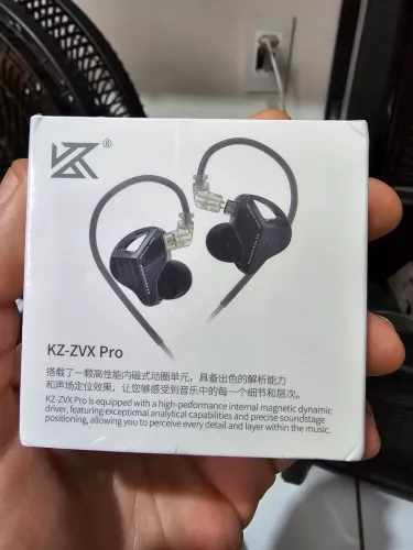 Fone de ouvido KZ-ZVX Pro - Som de alta qualidade