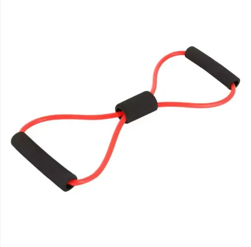 Elástico extensor em oito treino 