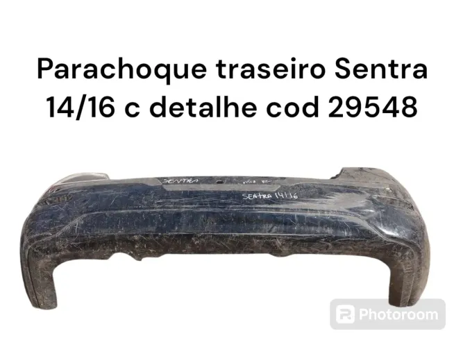Parachoque Traseiro Sentra 14/16 - Detalhe - Cod 29548