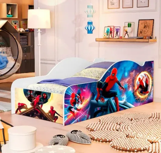 Cama Infantil Carro 100% MDF - Vários Temas!!