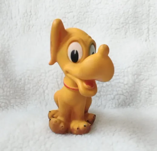 Boneco do Pluto de vinil dos anos 70