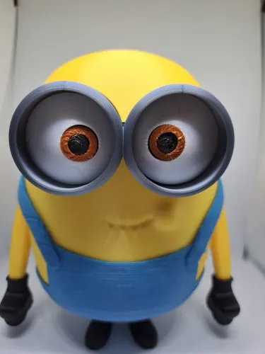 BONECO AMARELO 3D INSPIRADA MINIONS