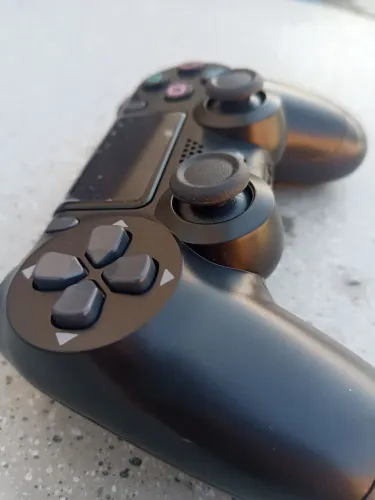 [PRIMEIRA LINHA Na caixa] Controle Sem Fio PS4 Preto - Bluetooth, DualShock + [Um Brinde]