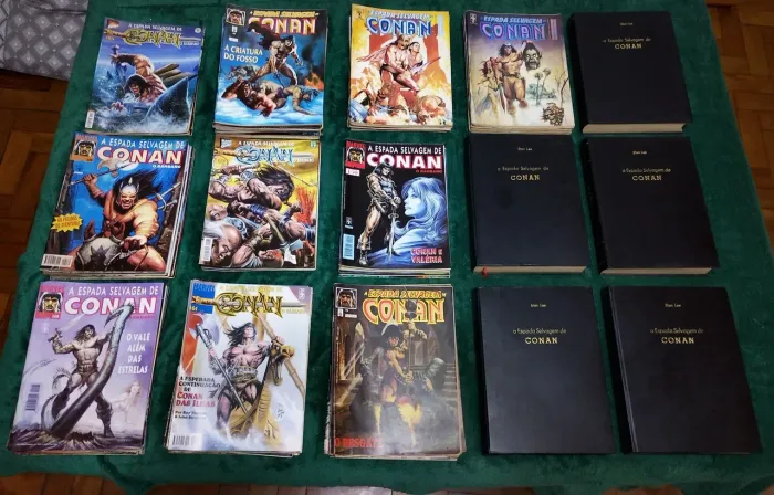 Coleção Espada Selvagem de Conan - HQ e Livros