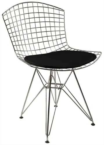 Cadeiras Bertoia Cromada kit com 3 
