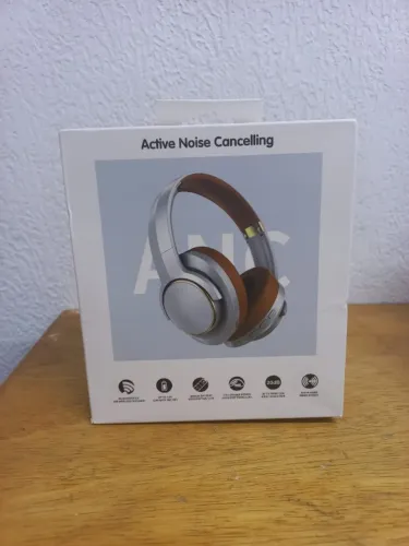 Headphone Dobrável com Cancelamento de Ruído