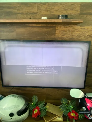 Tv smart 40 com defeito