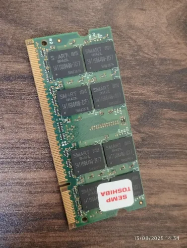 Memória Notebook 2gb Ddr2 800mhz Pc2-6400s-666 12-e3 2rx8 Hbs 