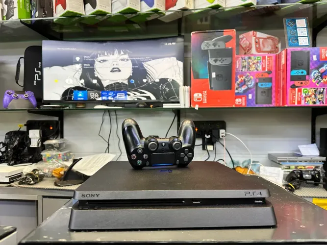 PlayStation 4 500gb ou 1tb - higienizado e Revisado com pasta térmica nova 