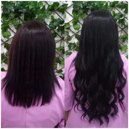 Aplicação de mega hair 150