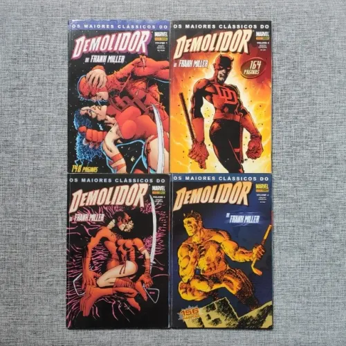 Os Maiores Clássicos do Demolidor de Frank Miller #1-4 (completo)