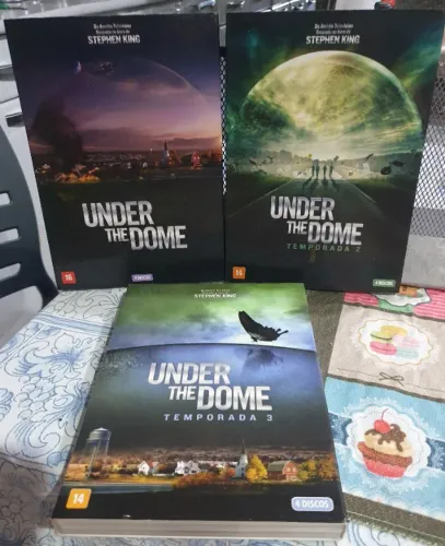 Box Under the Dome Série Completa DVD com 3 temporadas (12 Discos) Original