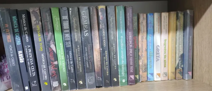 Livros Espíritas "MÔNICA DE CASTRO"_Preço unitário