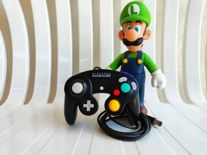 Controle Game Cube Black Original [Nova Cidade]
