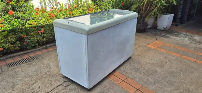 freezer expositor tampo de vidro