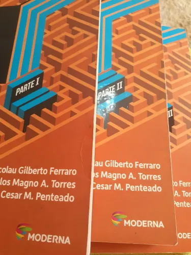 Livro Física Vereda Digital Partes de 1 ao 3 POR FAVOR LEIA A DESCRIÇÃO