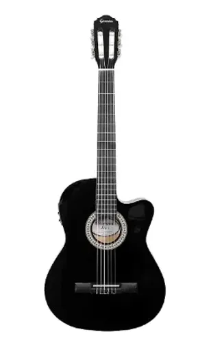 VIOLAO GIANNINI FLAT NAILON ELETROACUSTICO BK NF-14 CEQ