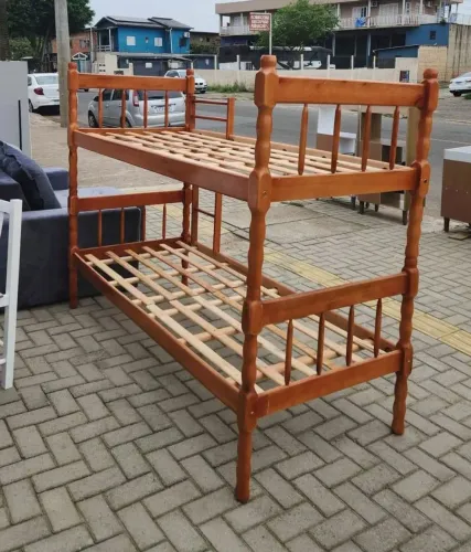 Beliche Novo com grade e escada Temos colchão a partir de 219,00