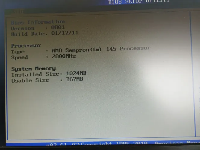 Processador Semprom 145