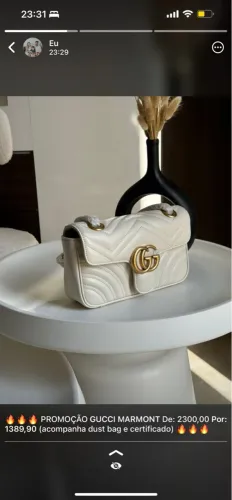 Bolsa Gucci Marmont