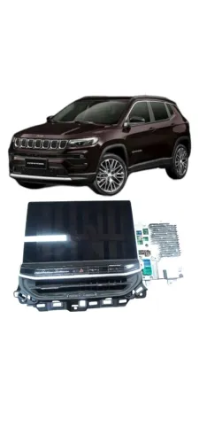 Tela Multimídia Com Modulo Jeep Compass Commander 1.3 2022