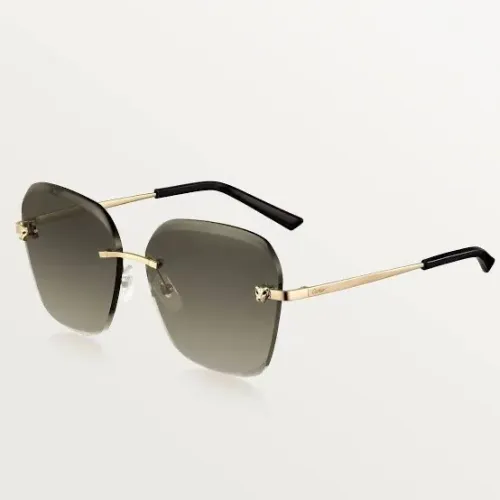 Óculos Cartier CT0147S-D04 (GOLD-GOLD-RED)