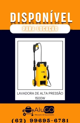Locação de Lavadora e Aparador de Grama