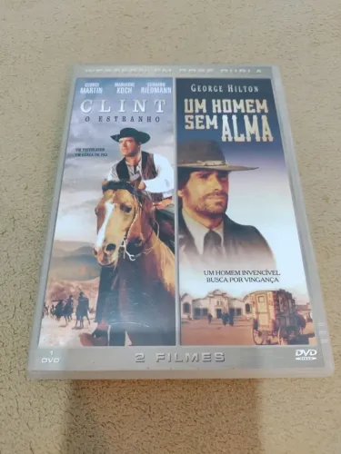 DVD Clint o Estranho / um Homem sem alma