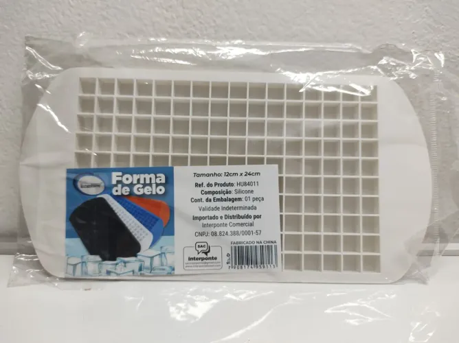 Forma de gelo em silicone