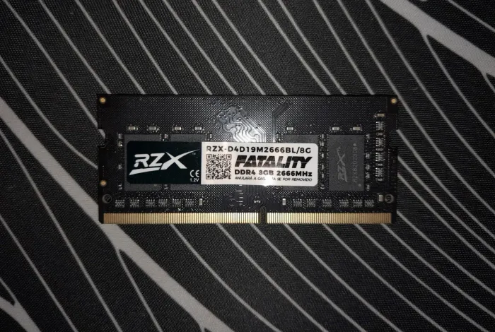 MEMORIA PARA NOTEBOOK- MEMORIA RAM SODIMM RZX 8GB DDR4 - NOVA