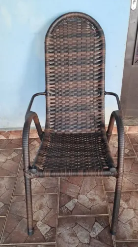 Cadeira de varanda de fibra 
