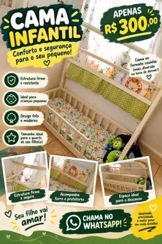 Vendo cama infantil