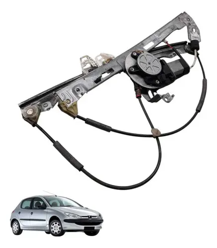 Maquina Vidro Dianteira Esquerda Peugeot 206 2005