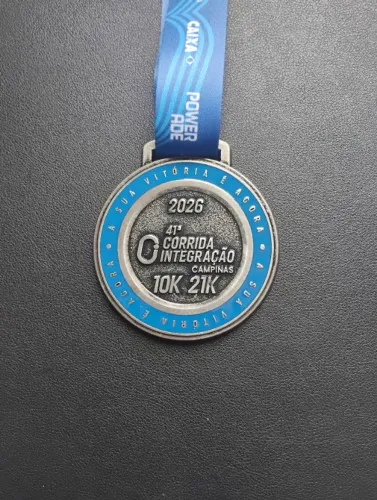Medalha de corrida - Integração - 10K ou 21K