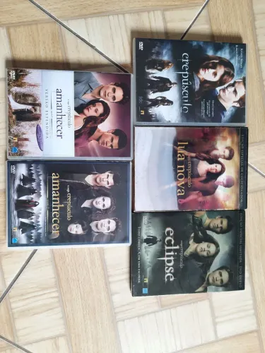 Coleção Completa Saga Crepúsculo DVD
