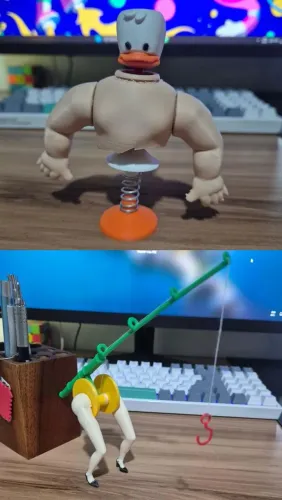 Ducky e Legs Toy Story brinquedos do Sid
