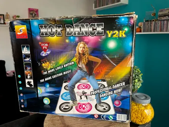 Controle Tapete Hot Dance Foston Y2k Playstation 1 - NÃO TESTADO