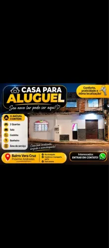 Aluguel casa no Vera Cruz