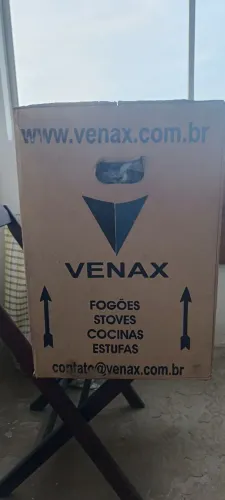 Forno Venax 2 Bocas com Forno - Novo, lacrado na caixa (Entrego em Niterói)